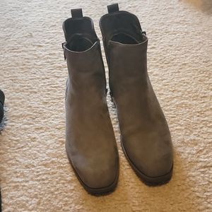 Grey size 7 booties